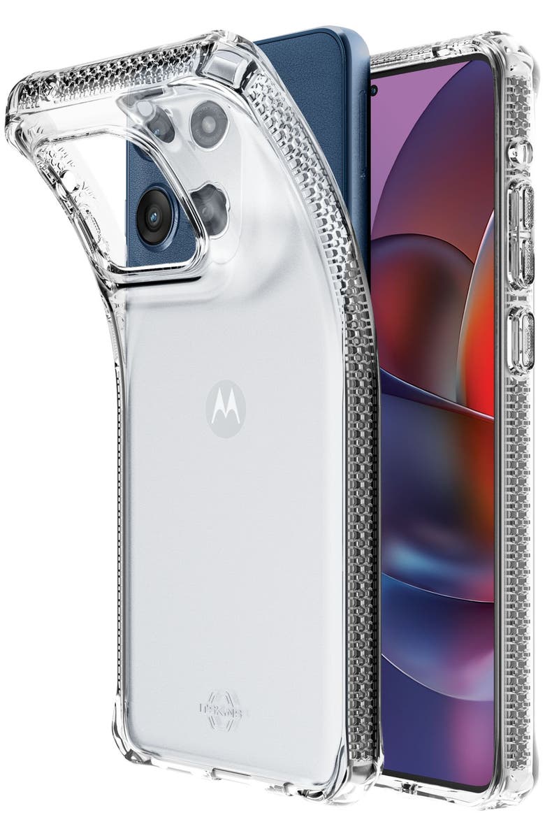ITSkins Spectrum_R Clear Case for Motorola Moto G Stylus 5G, Alternate, color, Clear