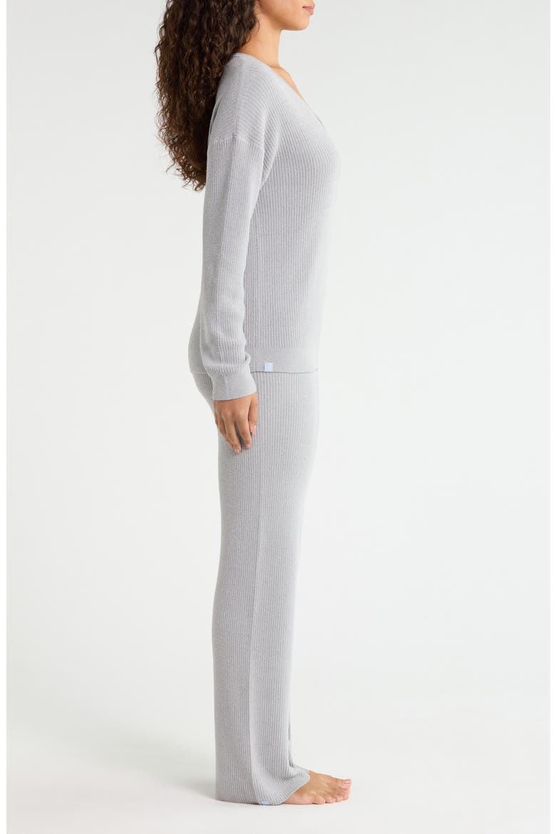 CozyChic® Ultra Lite® Rib Pajamas, Alternate, color, VAPOR