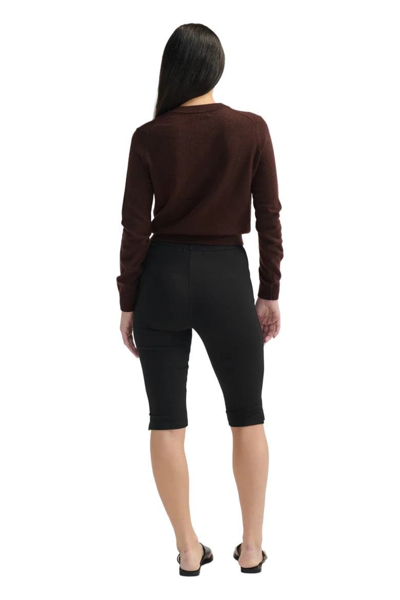 Classic Crew Wool Cardigan, Alternate, color, Dark Espresso