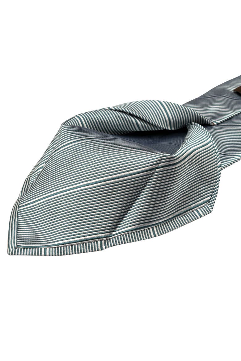 Matteo - Silk Jacquard Tie for Men, Alternate, color, Green