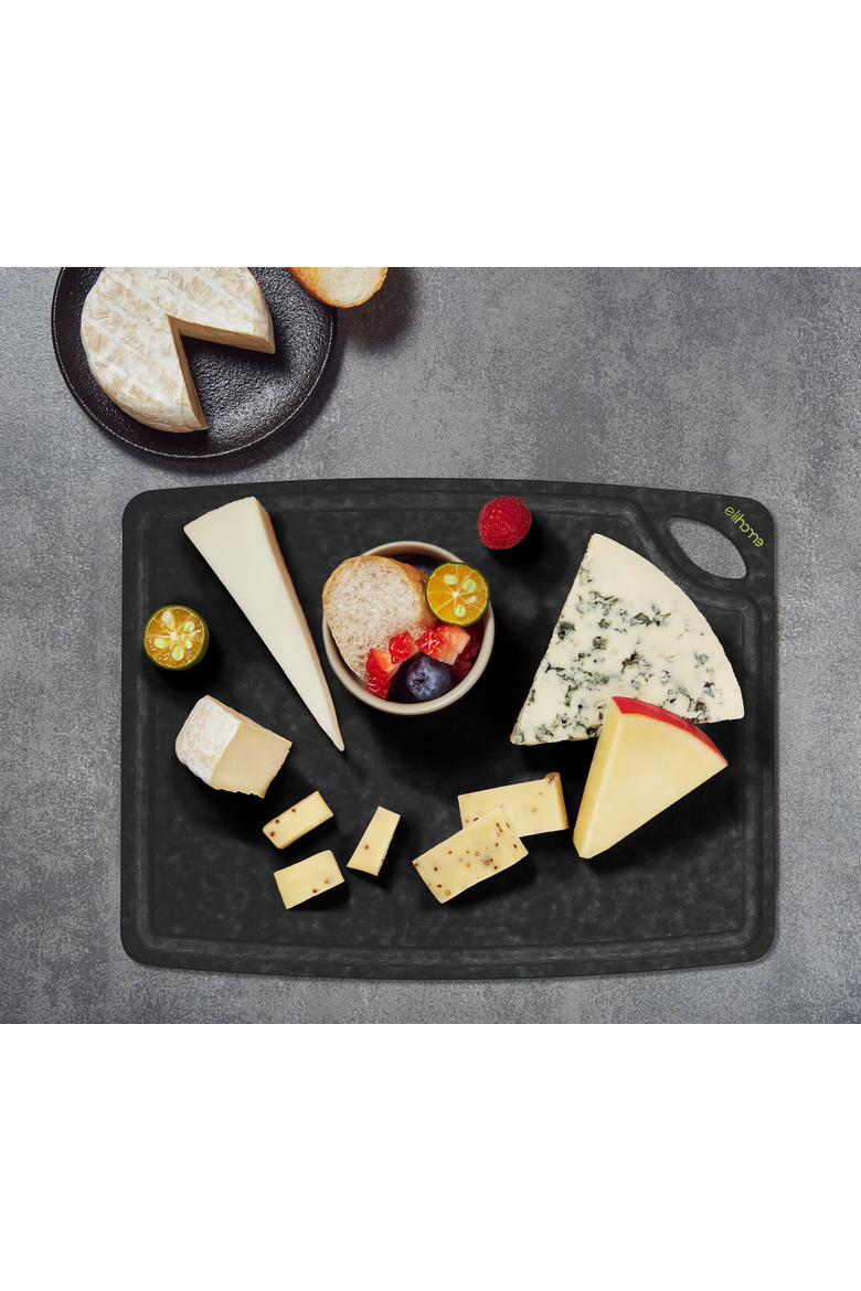 Classic Series 10 x 13 x 1/4 Cutting Board - Medium- Black Color, Alternate, color, Black