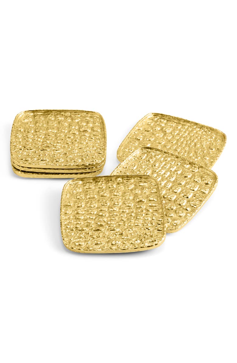 Michael Aram Safari Set of 6 Coasters, Alternate, color, Gold