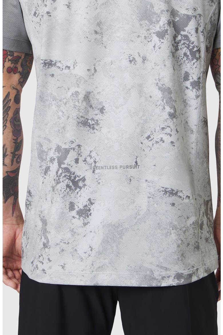 Aerosilver UPF50 Run Tee, Alternate, color, Sedona Snow Camo