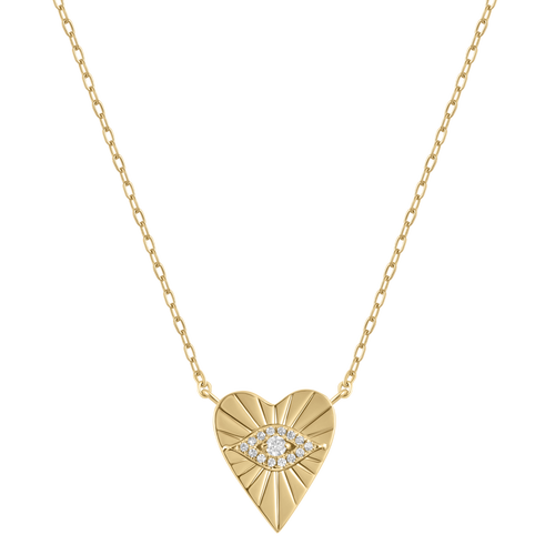 Electric Picks Tinsley Evil Eye Necklace