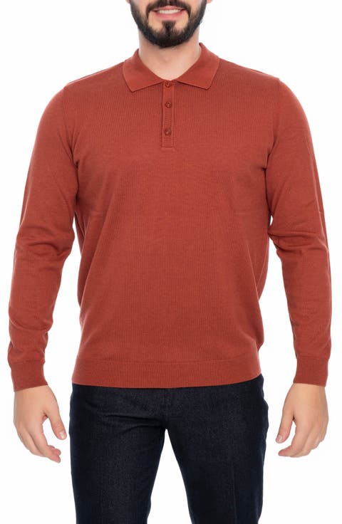 Long Sleeve Polo