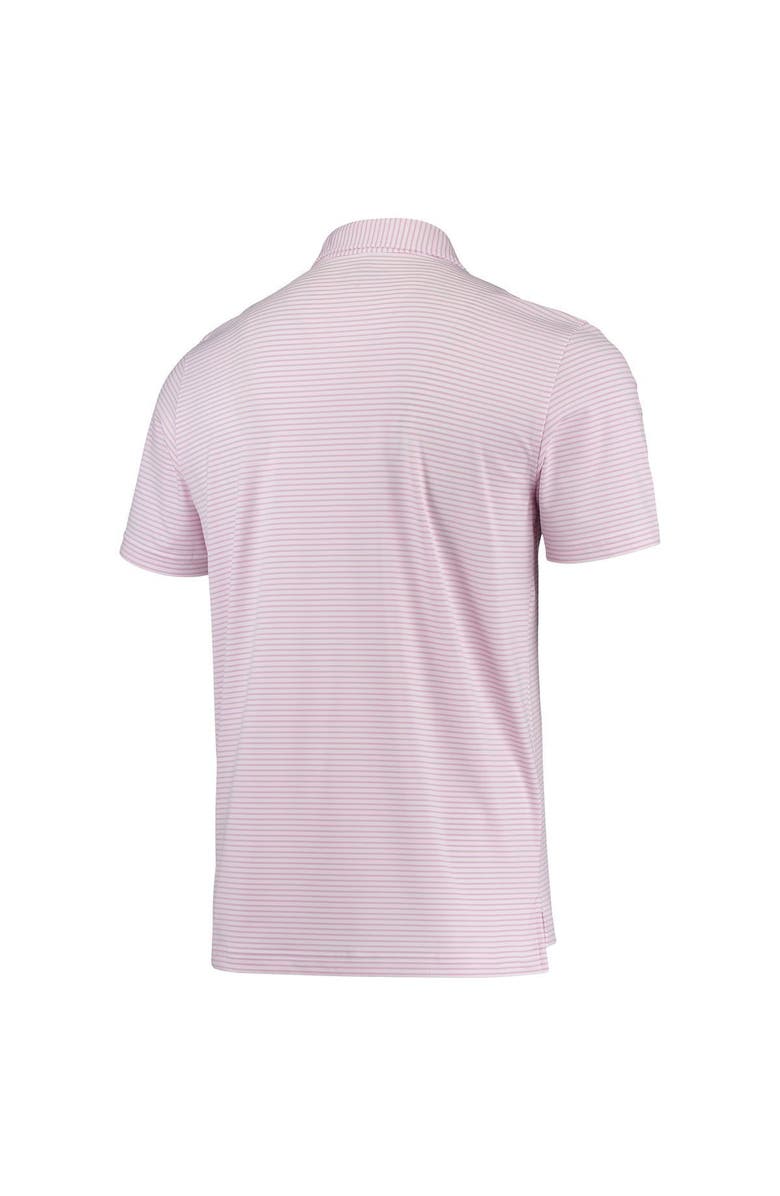 vineyard vines Men's Vineyard Vines Pink/White Boston Red Sox Bradley Stripe Polo, Alternate, color,