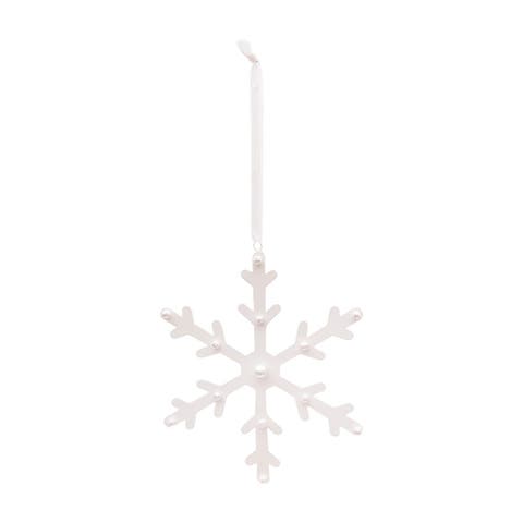 PEARL SNOWFLAKE Ornament