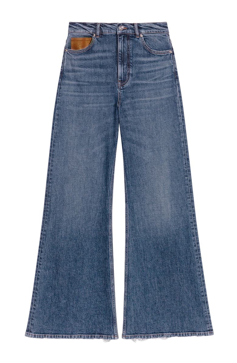maje Wide-leg jeans, Alternate, color, Blue