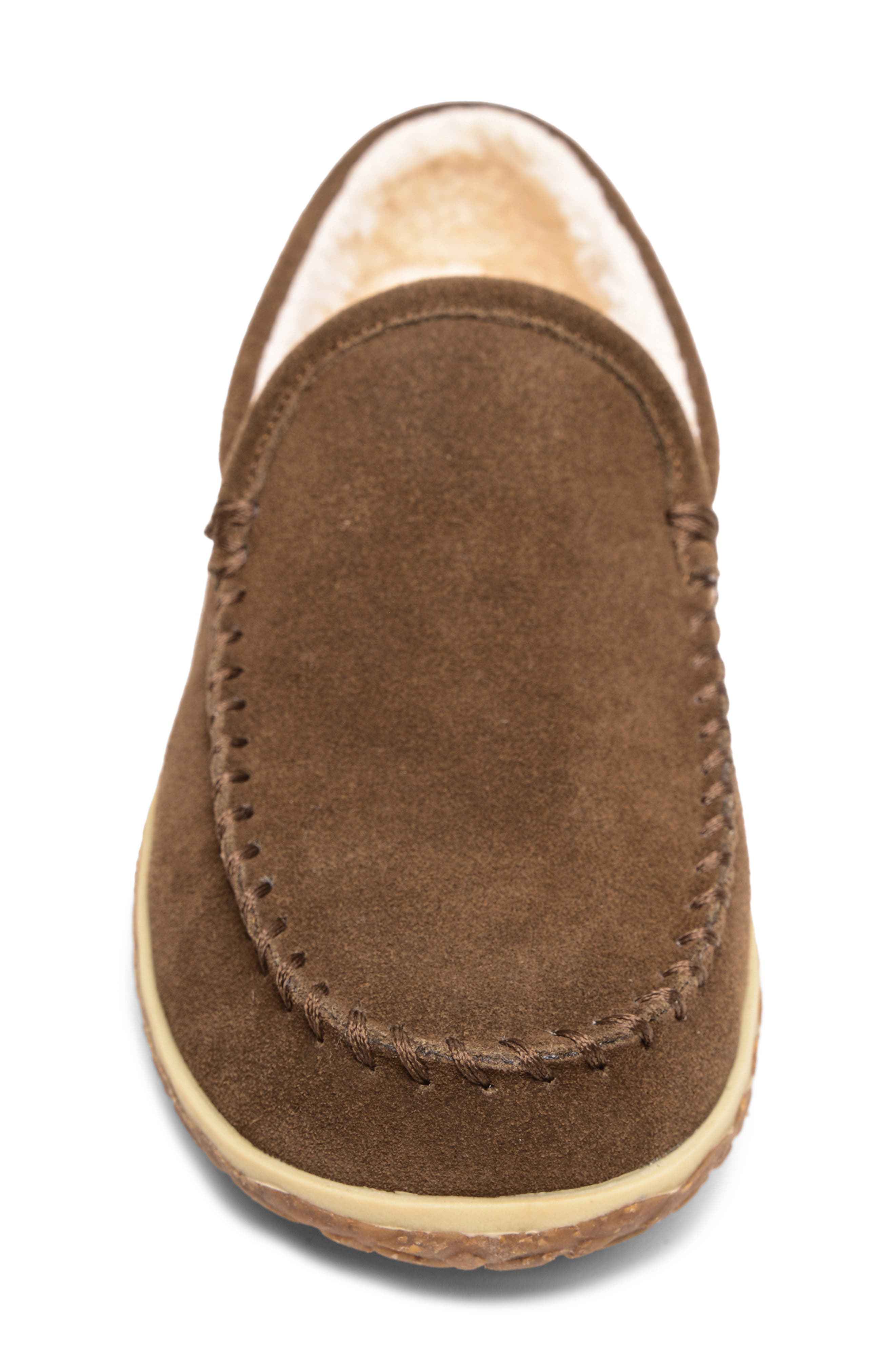 Tilden Slipper, Alternate, color, AUTUMN BROWN