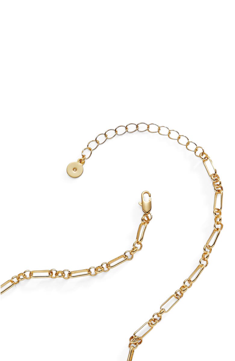 Alex and Ani Malachite Charm Necklace, Alternate, color, 