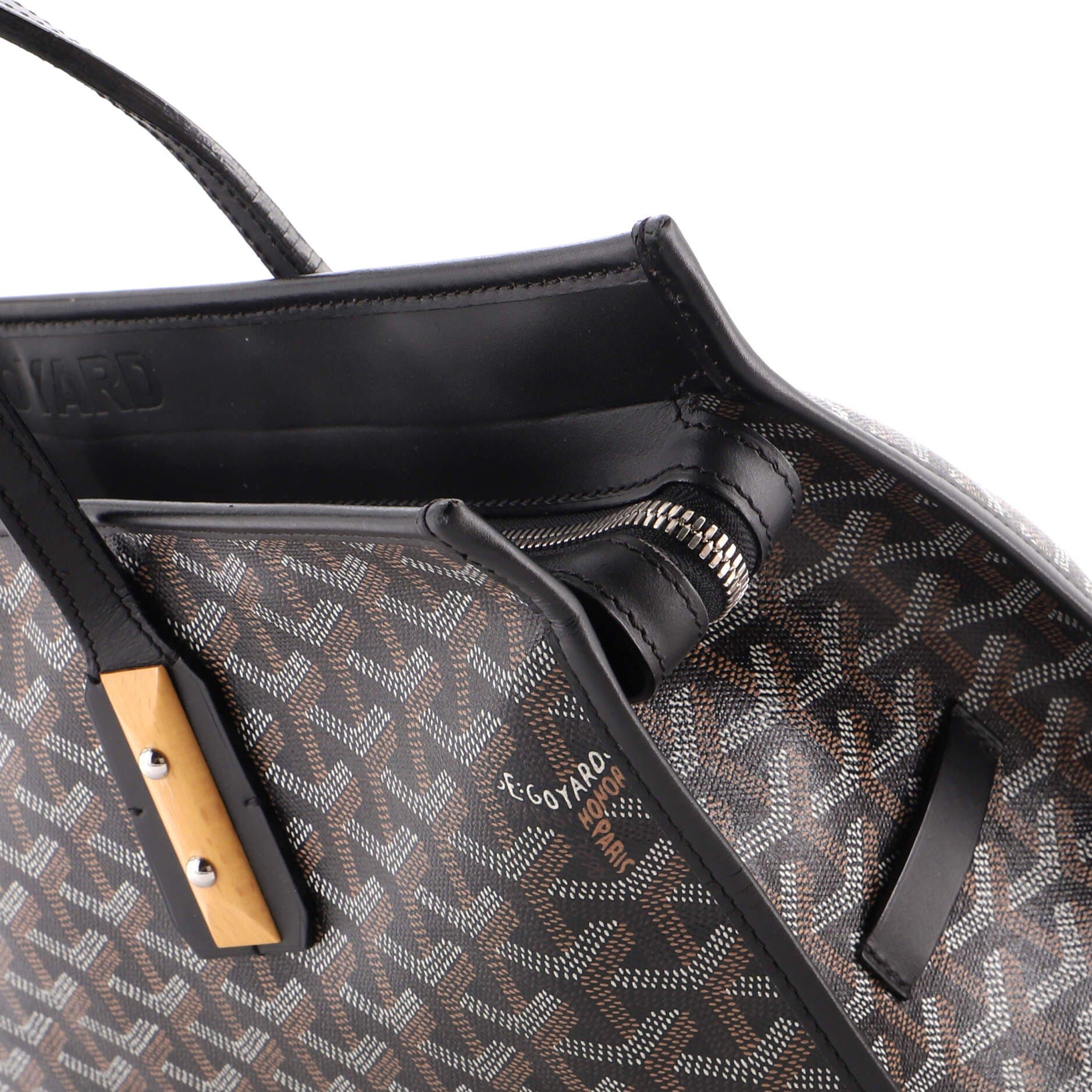 Marquises Bag Coated Canvas, Alternate, color, Black
