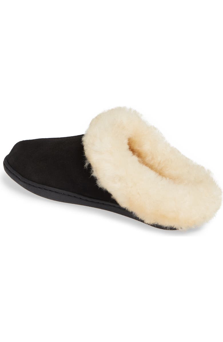 Minnetonka Sheepskin Mule Slipper, Alternate, color,