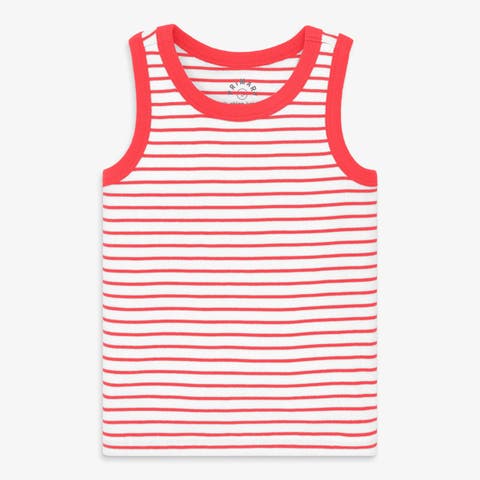 Kids Rib Tank In Stripe (Toddler, Little Kid, Big Kid)