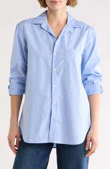 Frank & Eileen Boyfriend Cotton Button-Up Shirt