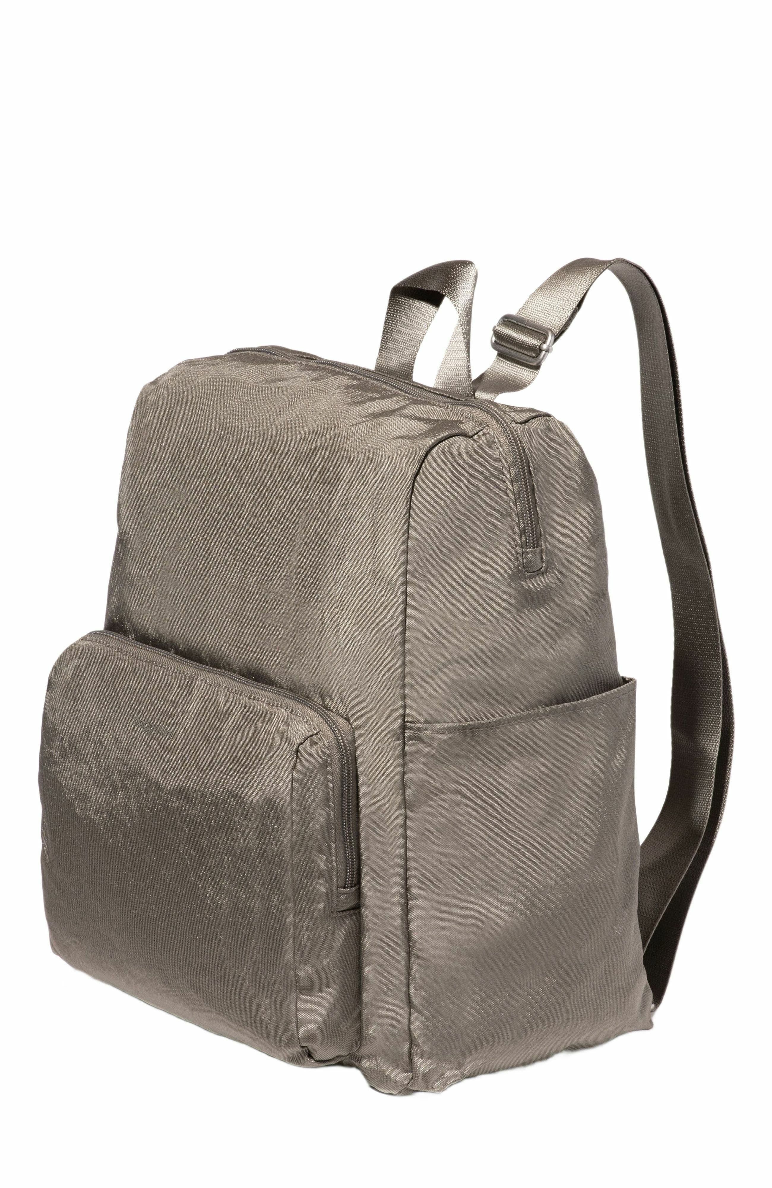 BAGGALLINI Carryall Packable Backpack, Alternate, color, Sterling Shimmer