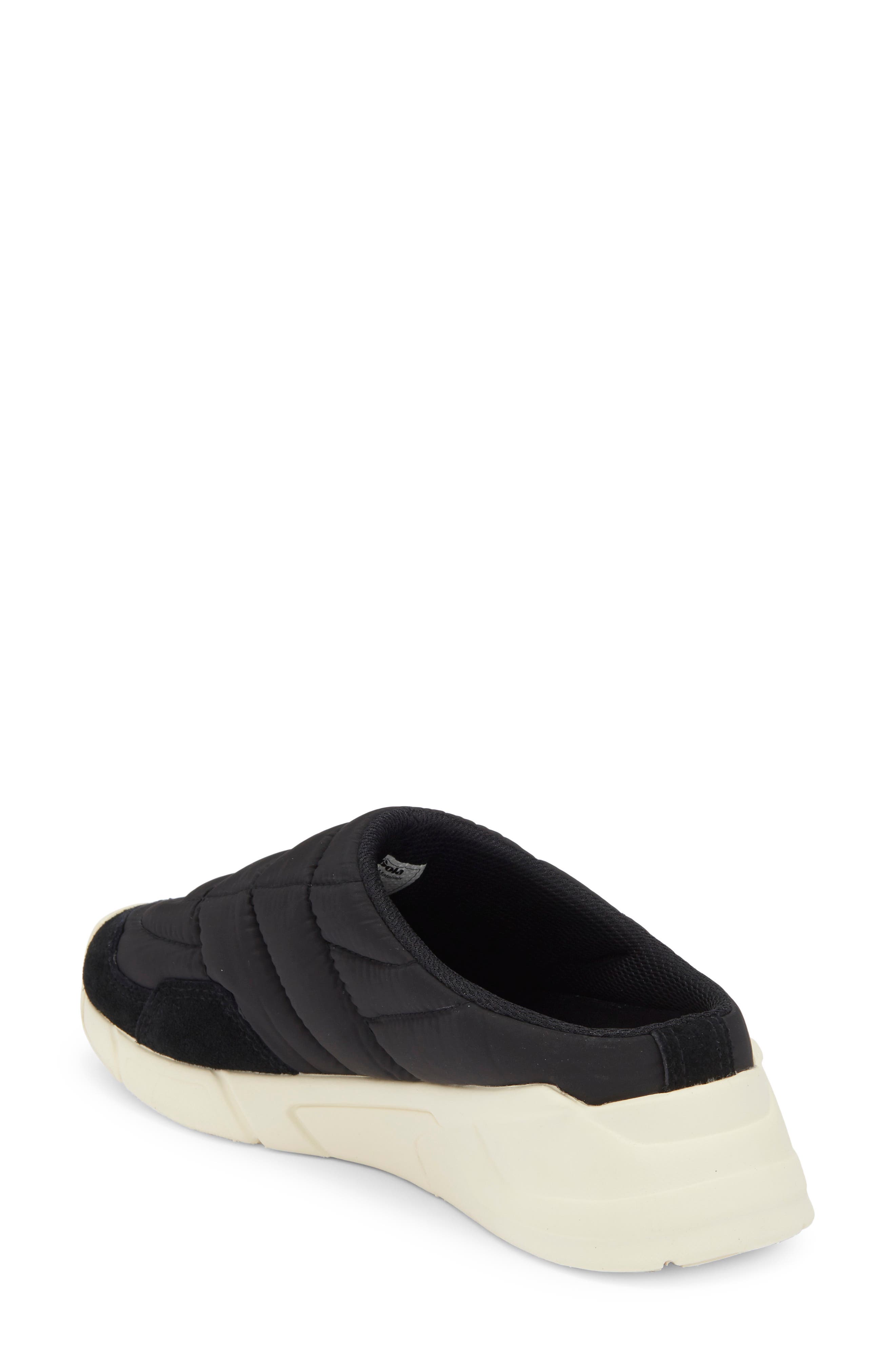 Gola Orbit Water Resistant Quilted Mule Sneaker, Alternate, color, 