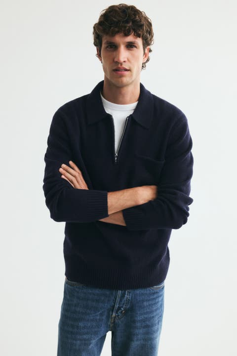 Regular-fit Knit Polo Shirt