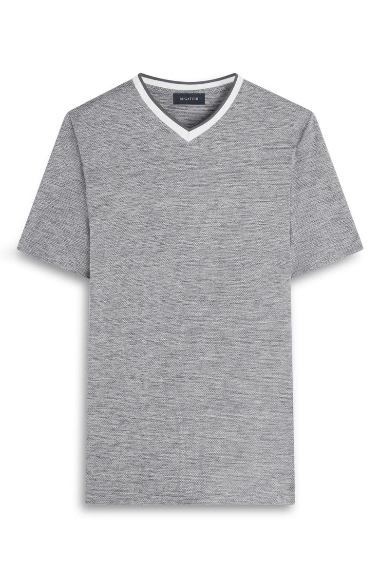 Bugatchi V-Neck Performance T-Shirt, Alternate, color, 