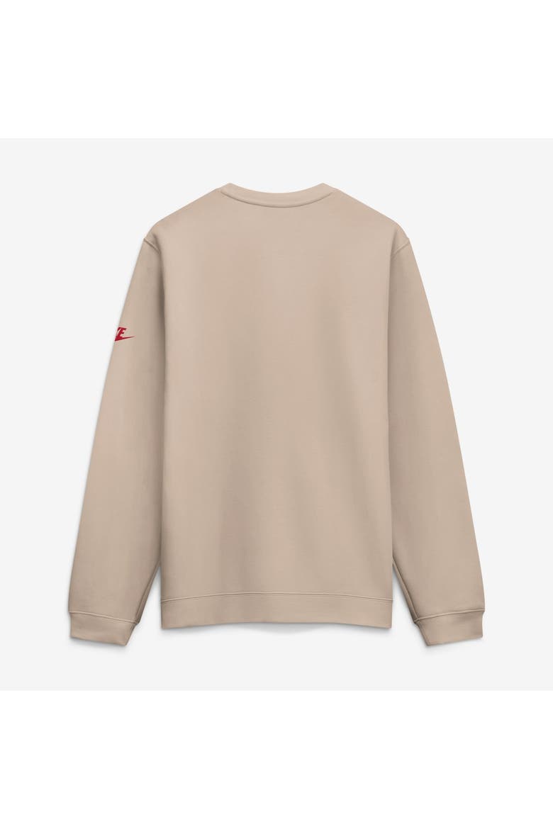 Men's Nike Sand Buffalo Bills I-Formation Rewind Club Crew Sweatshirt, Alternate, color, Sand