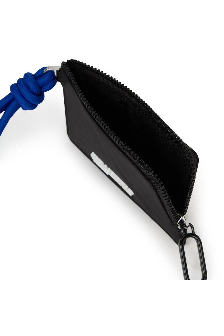 Nylon Cord Card Holder, Alternate, color, Black