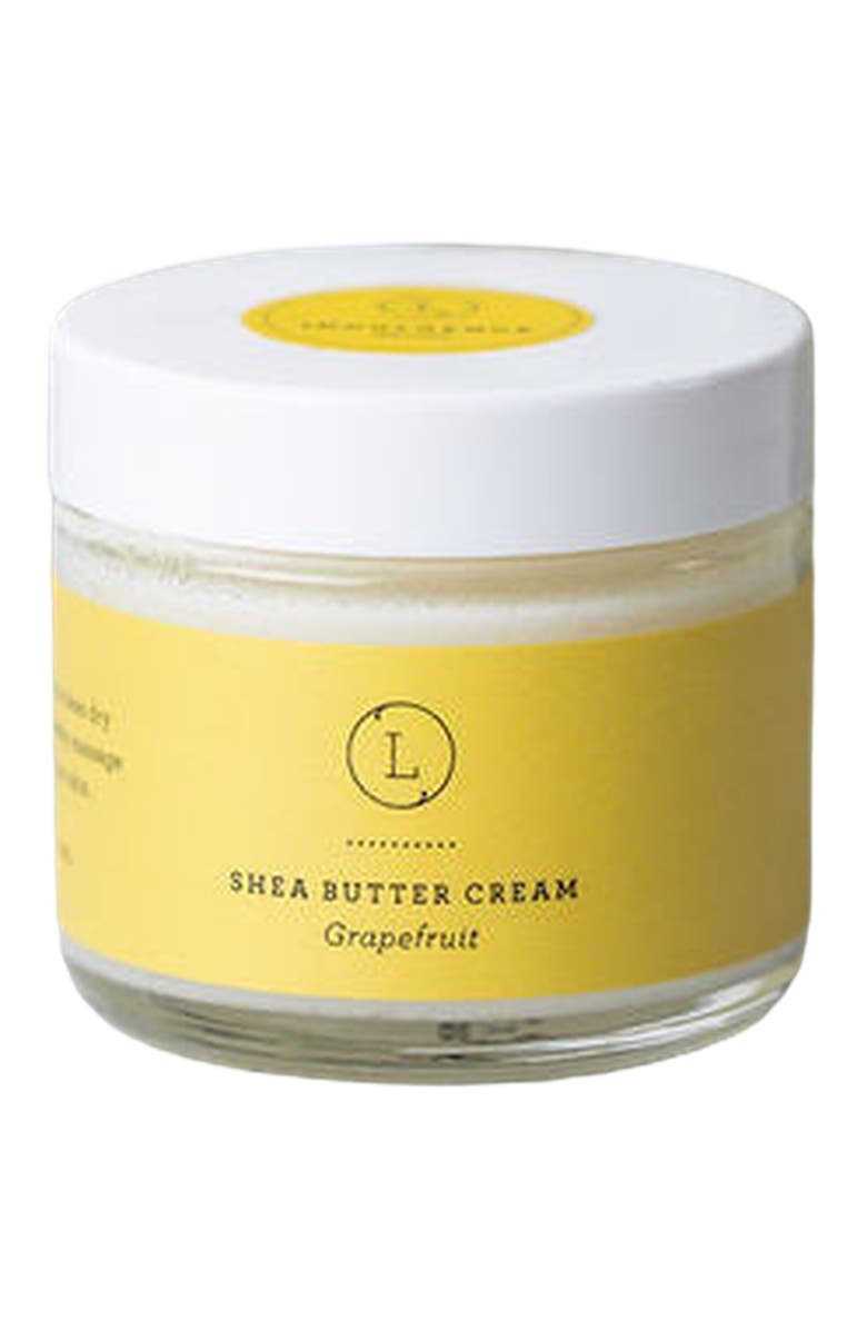Lizush Grapefruit Shea Butter Body Cream & Body Lotion, Alternate, color, NO COLOR