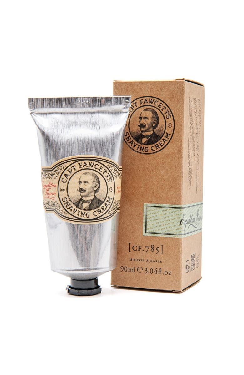 Captain Fawcett Travel Size Shaving Cream, Main, color, Shaving Cream Travel Size
