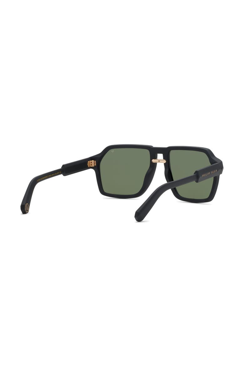 Sunglasses Plein Contemporary Men, Alternate, color, black/green