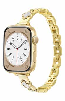 BCBG Universal Fit Clover Bangle Apple Watch® Watchband