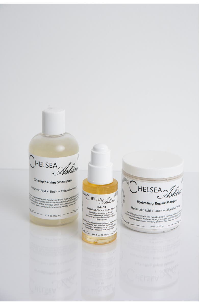Chelsea Ashira Hair Repair Kit, Main, color, Yellow