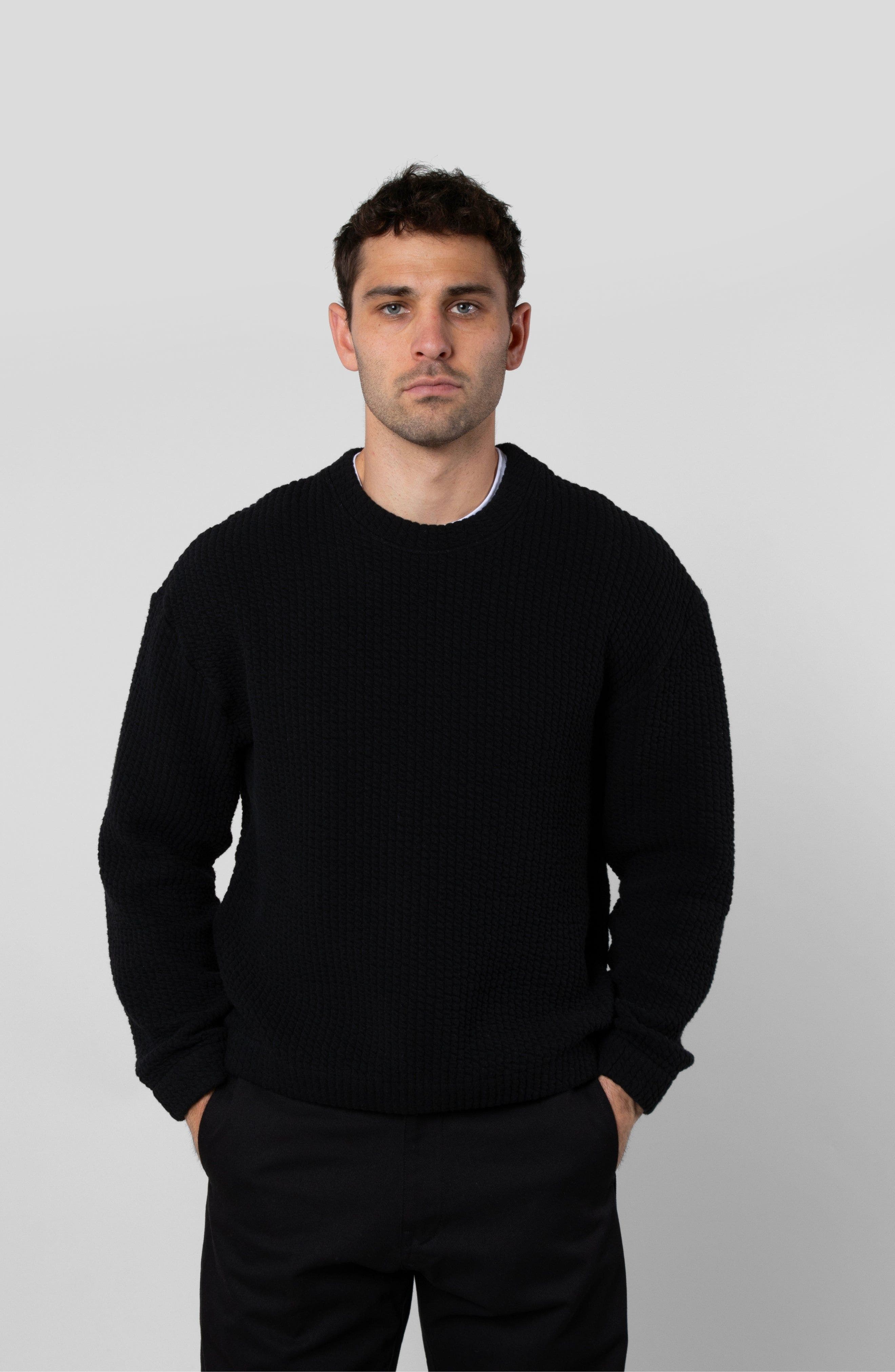Cozy Quilt Crewneck