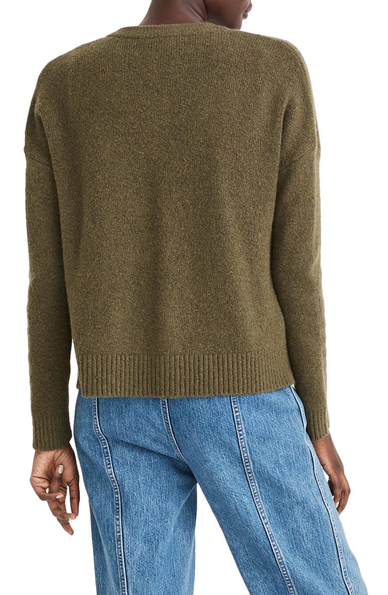 Madewell Colburne Coziest Textured Yarn Cardigan Sweater, Alternate, color, 