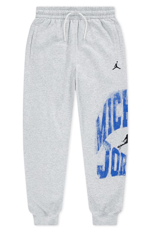 Jordan Big Boys Motion, Versatility And Performance Fleece Pants In White