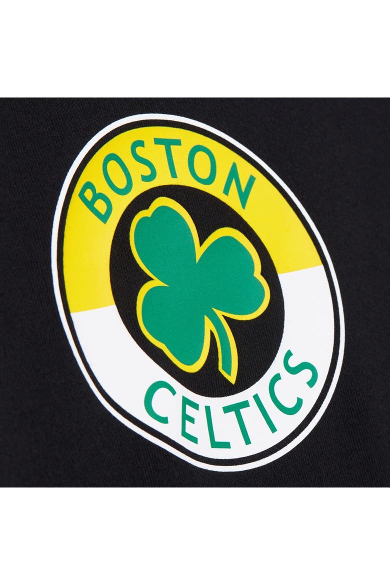 Men's Black Boston Celtics Black Out Collection Vintage Premium T-Shirt, Alternate, color, Black