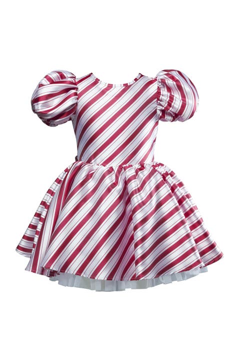 Candy Cane Dress for Girls