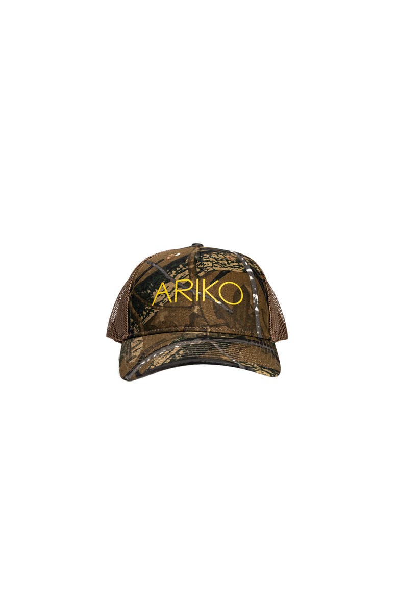 ARIKO Camo Surf Trucker hat, Main, color, Real Tree Camo