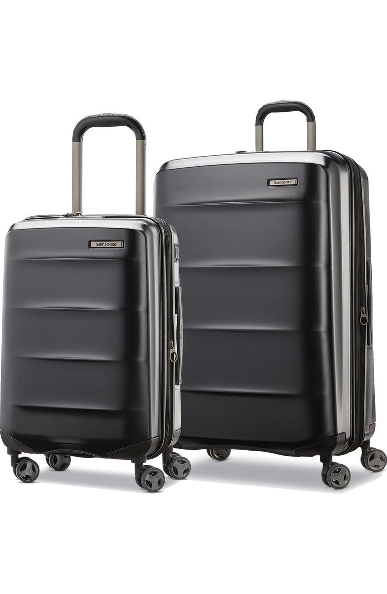 Samsonite Octiv 2-Piece Set (20/28) Hardside Spinner, Main, color, Stealth Black