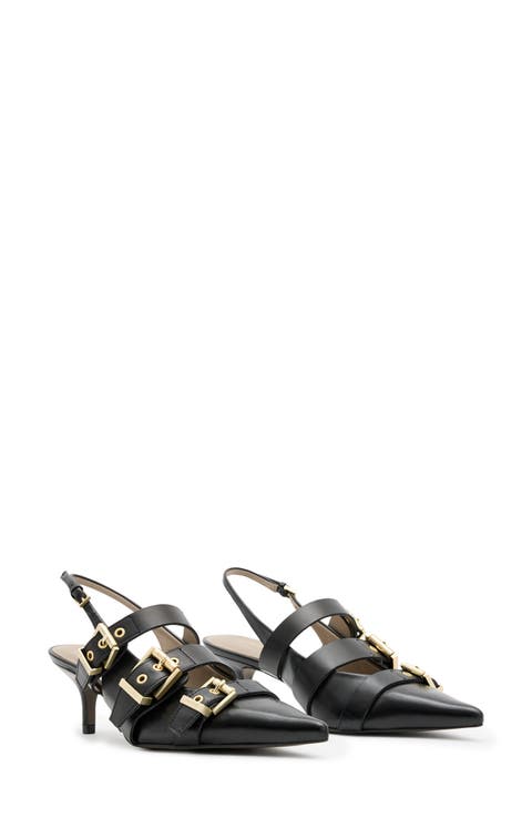 Grace Pointed Toe Slingback Pump (Women)