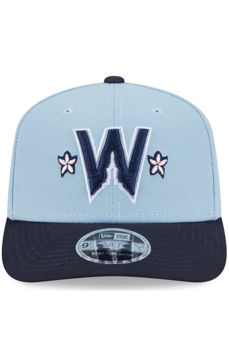 New Era Men's New Era Light Blue/Navy Washington Nationals 2025 City Connect 9SEVENTY Adjustable Hat, Alternate, color, Light Blue