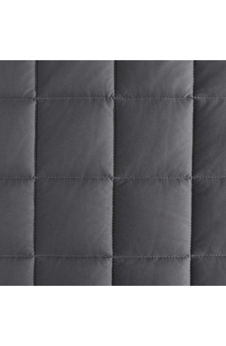 Nautica Solid Brushed Jersey Quilt Set, Alternate, color, Whale Grey