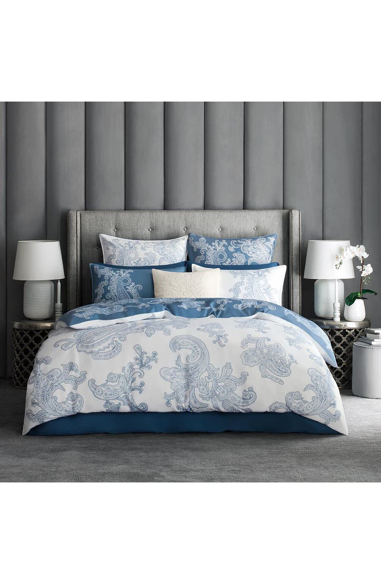 Togas Maaz Duvet Cover, Alternate, color, Blue