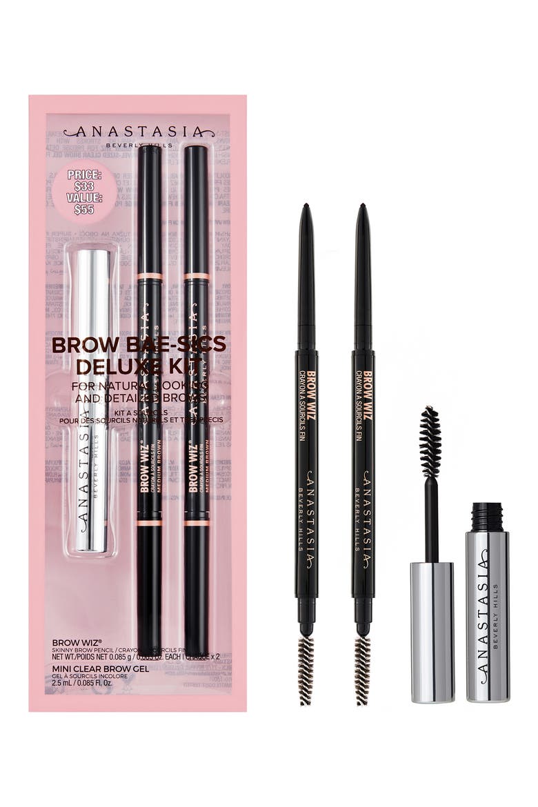 Brow Bae-sics Set $55 Value, Main, color, EBONY
