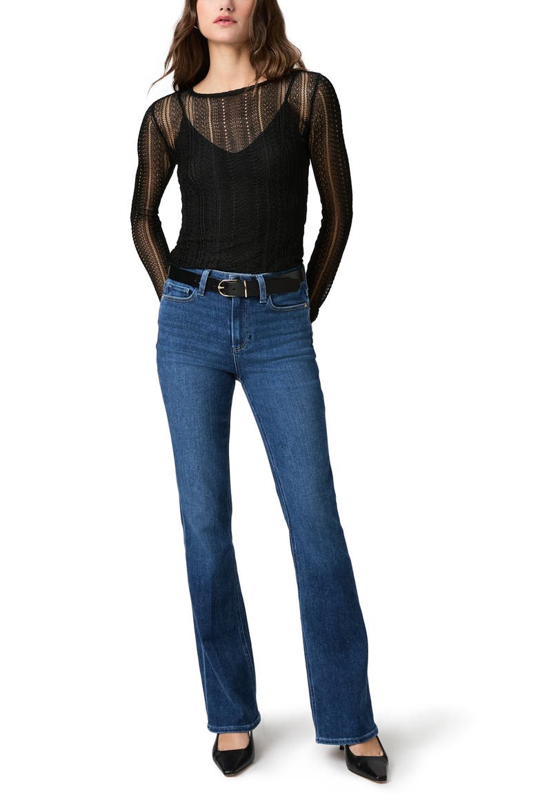 Laurel Canyon High Waist Bootcut Jeans, Alternate, color, AERIAL