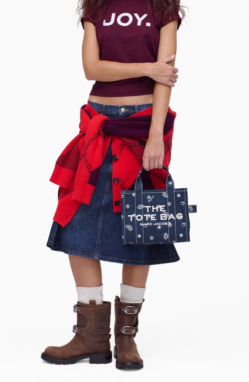 Marc Jacobs The Small Cotton Canvas Tote In Multi