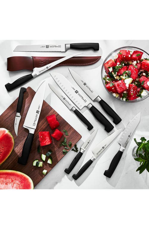 Zwilling Four Star 5-inch Serrated Utility Knife