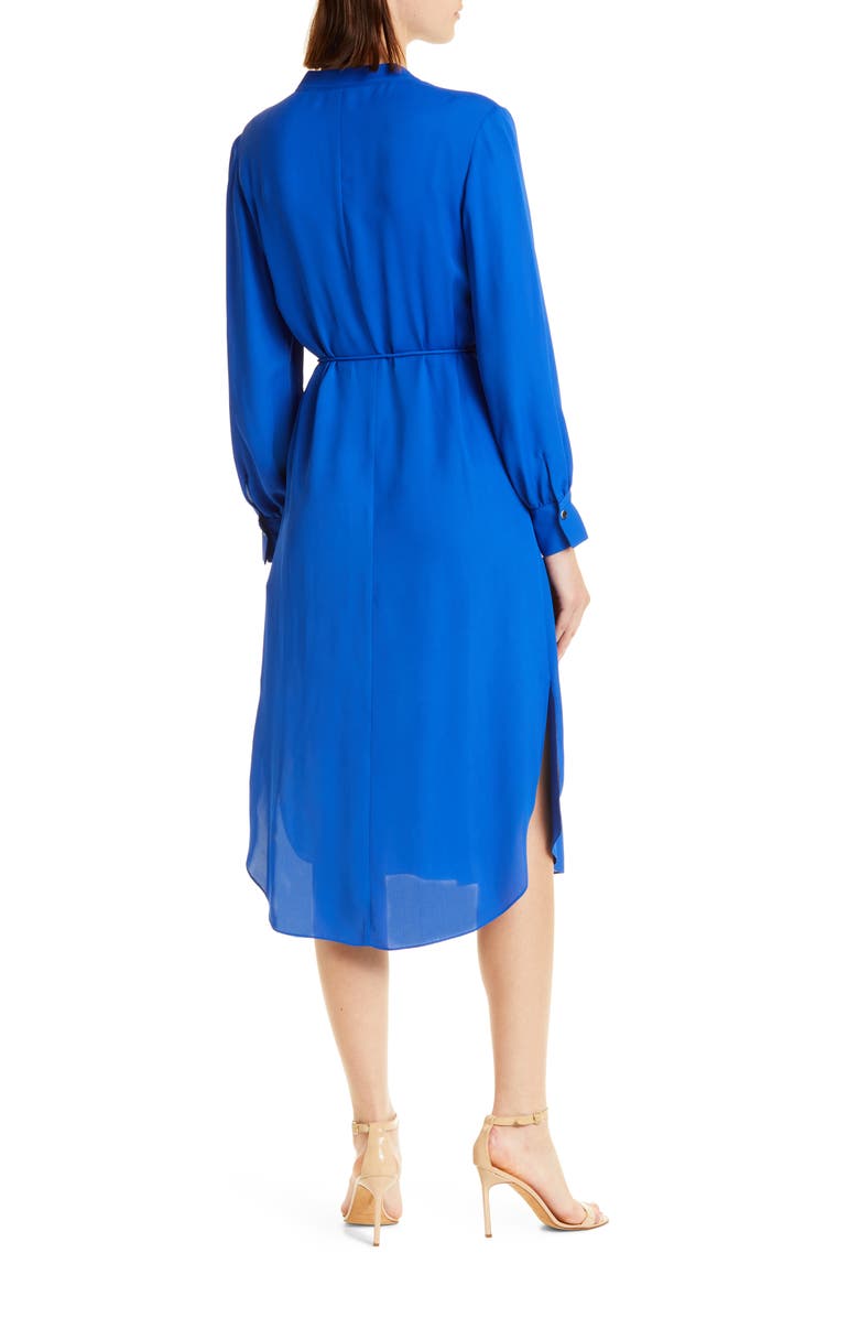BOSS Dibanora Long Sleeve Tie Waist Dress, Alternate, color,