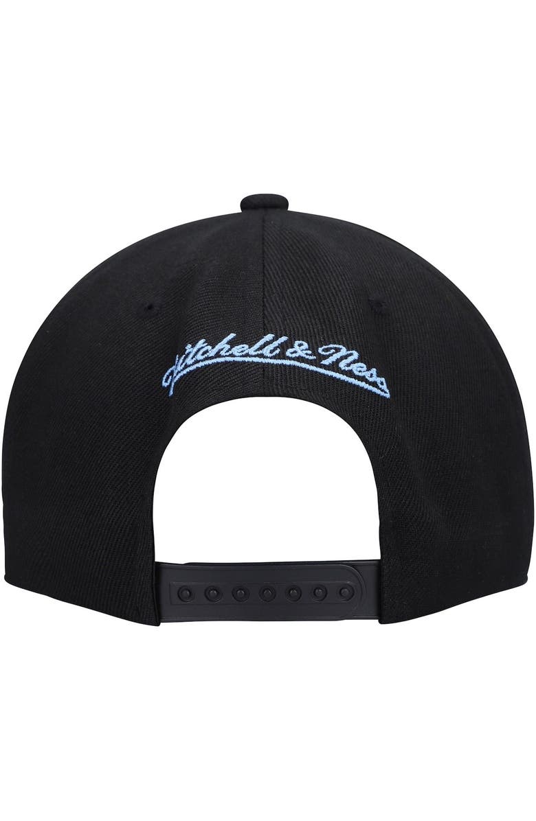 Mitchell & Ness Men's Mitchell & Ness Sky Blue Kansas City Wiz Historic Logo Since '96 Foundation Script Snapback Hat, Alternate, color, Blue