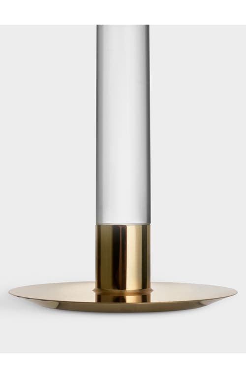 Orrefors Lumiere Candlestick In Gold