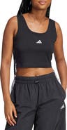 adidas Cropped Stretch Cotton Tank