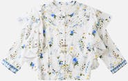 Camilla Kids Frill Blouse W Pintucks