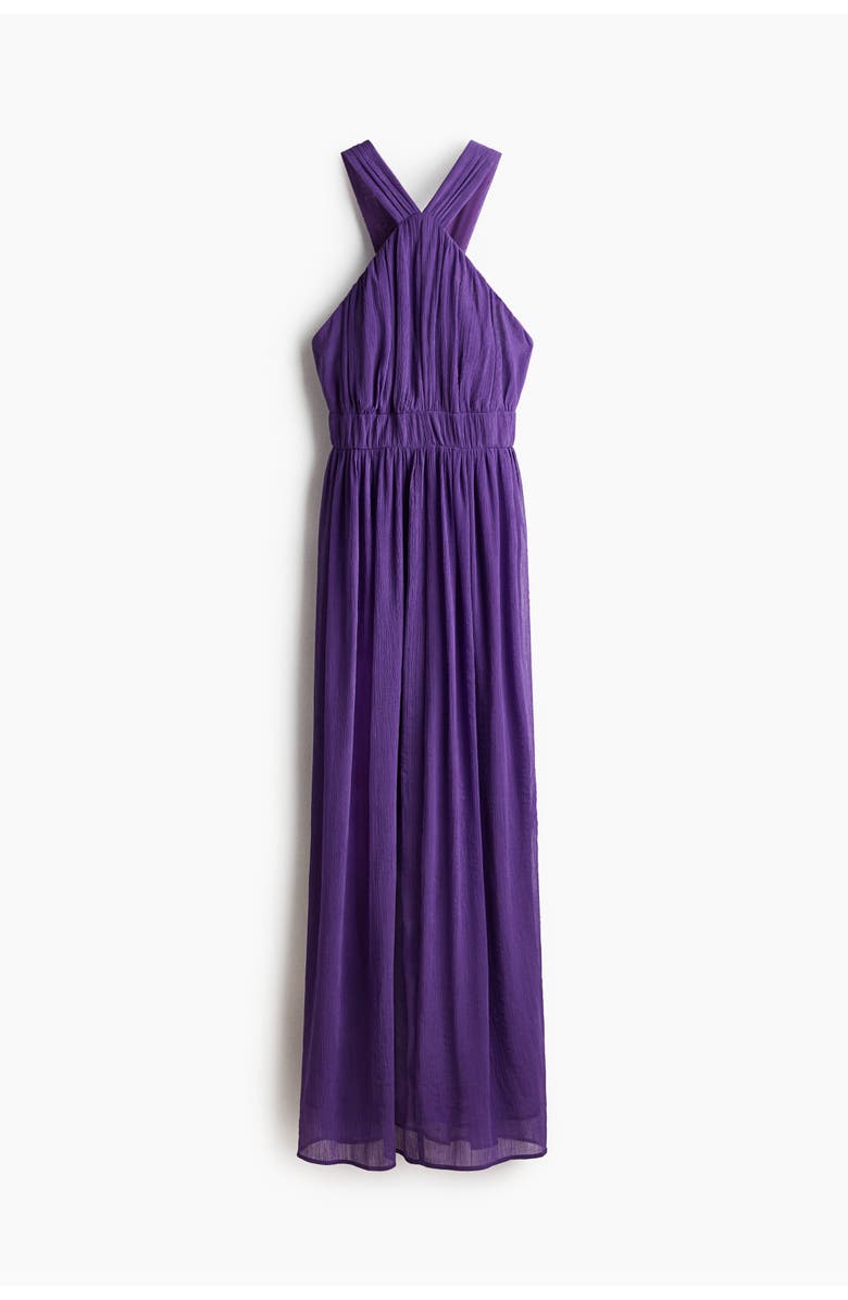 H&M Draped Dress, Main, color, Purple